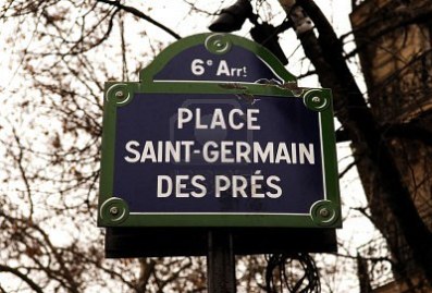Saint-Germain-des-Prés on the 6th arrondissement Paris, France